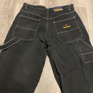 TIMBERLAND BLACK CARPENTER PANTS/JEANS
